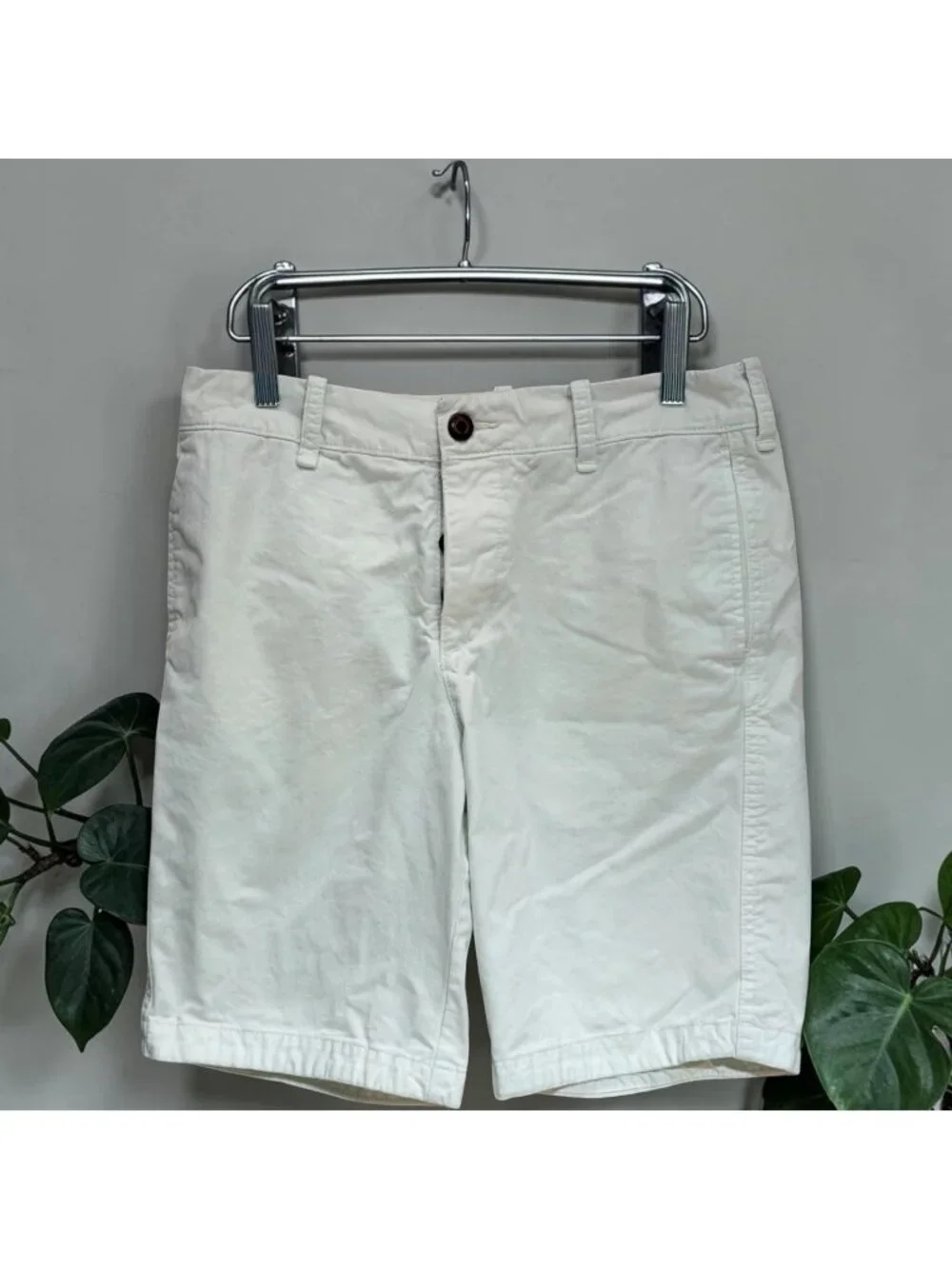 VTG Hollister Mens Chino Shorts Men’s Size 32 Painter Surf Button Fly